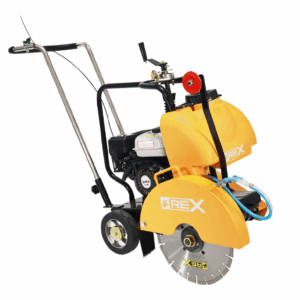 Cortadora de concreto rex de 14" con motor apex 7 hp